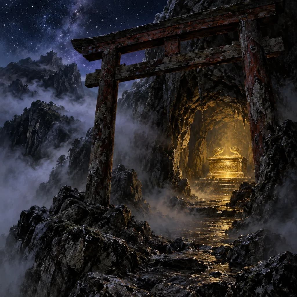 剣山のアーク伝説のイメージ